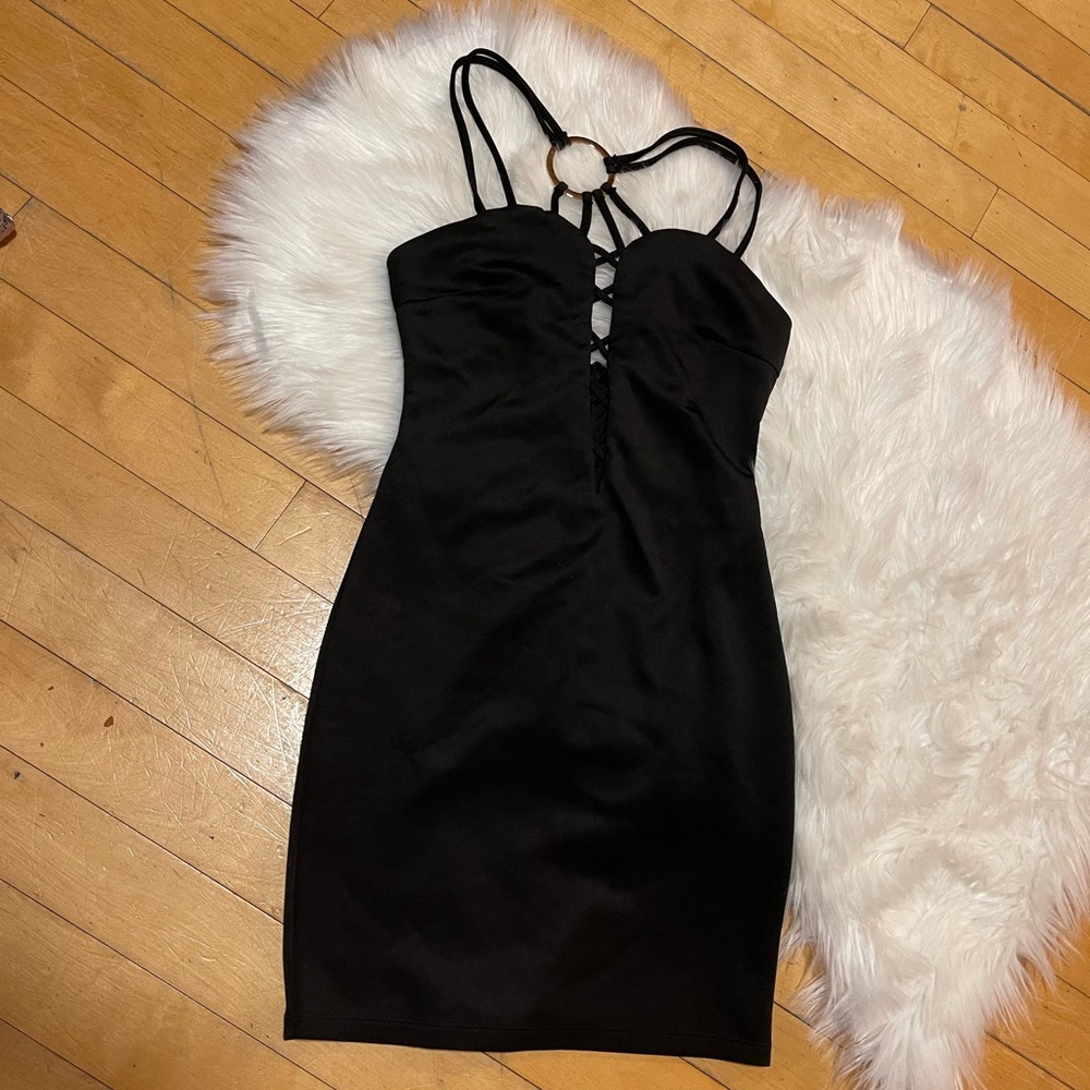 Sexy black dress